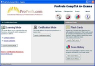 Free CompTIA A+ Practice Exams: ProProfs screenshot